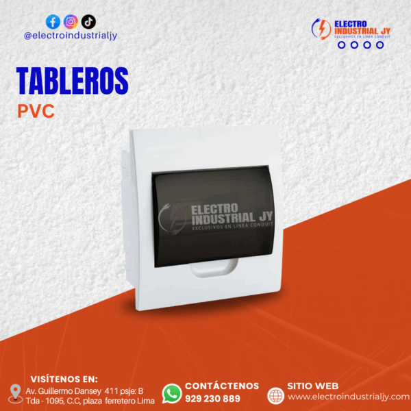 TABLERO PVC
