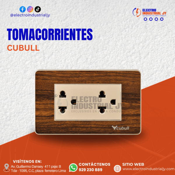 TOMACORRIENTES CUBULL - Imagen 3