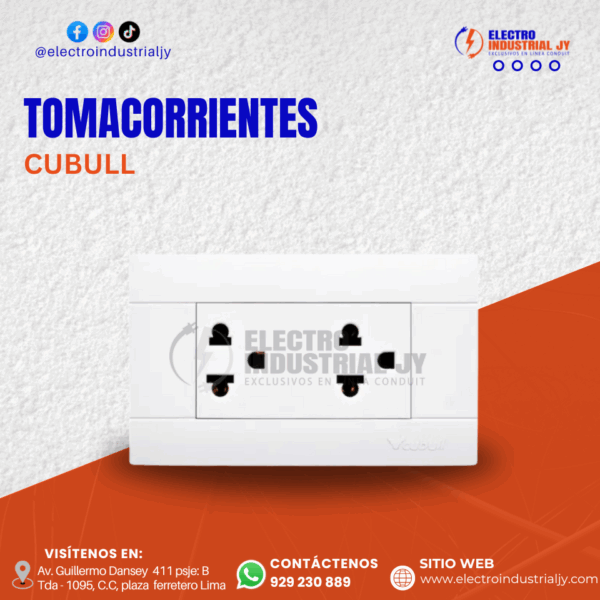 TOMACORRIENTES CUBULL - Imagen 4