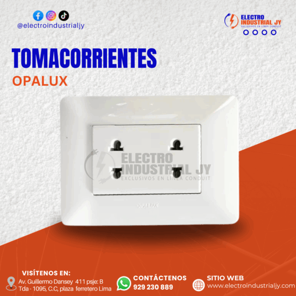 TOMACORRIENTES OPALUX