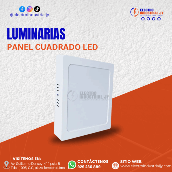 PANEL CUADRADO LED