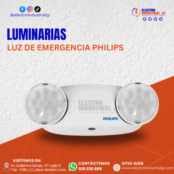 LUZ DE EMERGENCIA PHILIPS