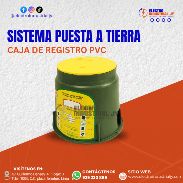 CAJA DE REGISTRO PVC