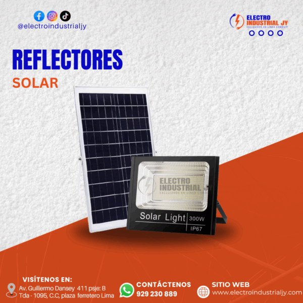 REFLECTORES SOLAR