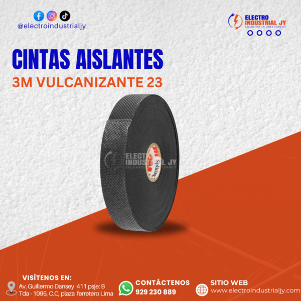 CINTA 3M VULCANIZANTE 23 - Imagen 2