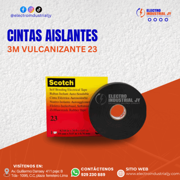 CINTA 3M VULCANIZANTE 23