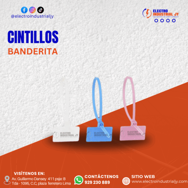 CINTILLOS BANDERITA